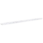 Scaffale da parete 2 pcs Marmo Bianco 115 x 9 x 3 cm