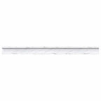 Scaffale da parete 2 pcs Marmo Bianco 115 x 9 x 3 cm