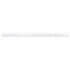 Scaffale da parete 4 pcs Marmo Bianco 100 x 9 x 3 cm