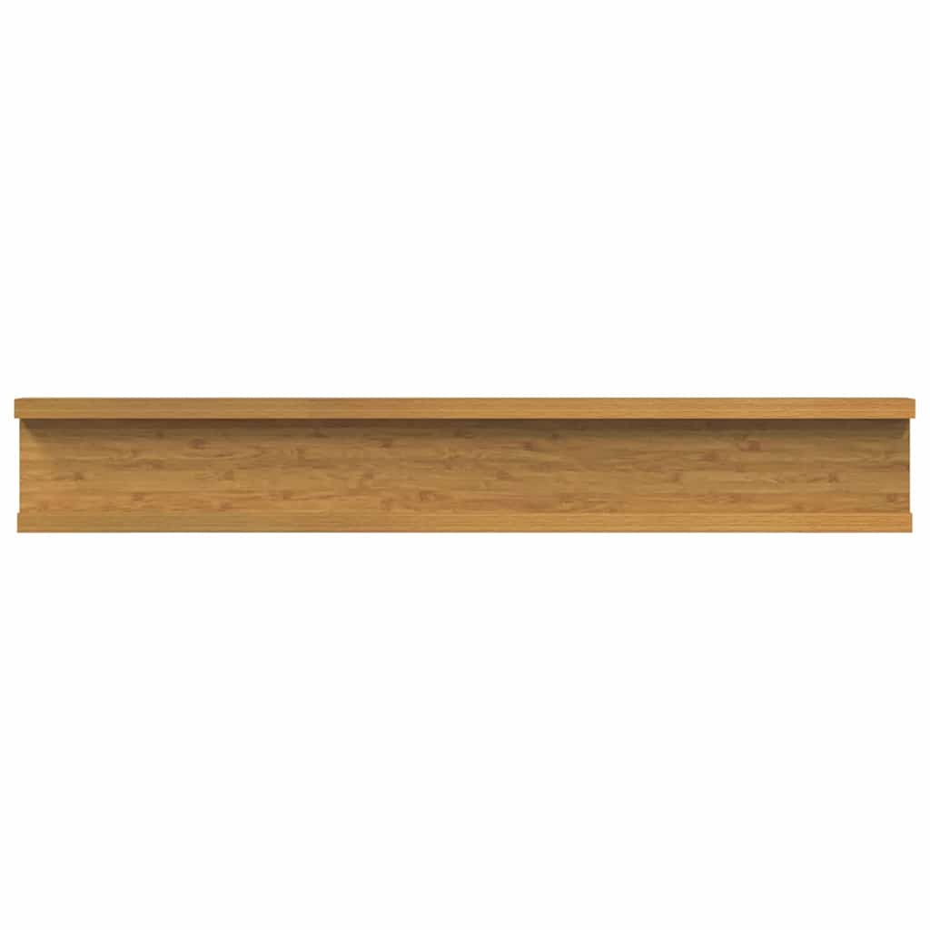 Scaffale da parete 2 pcs Beige 60 x 9 x 3 cm Legno multistrato