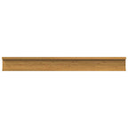 Scaffale da parete 2 pcs Beige 80 x 9 x 3 cm Legno multistrato