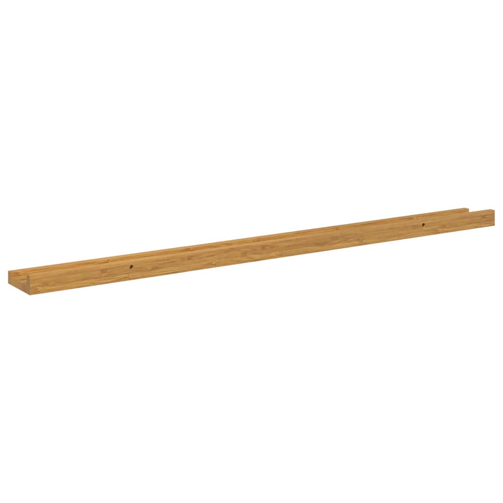 Scaffale da parete 2 pcs Beige 100 x 9 x 3 cm Legno multistrato