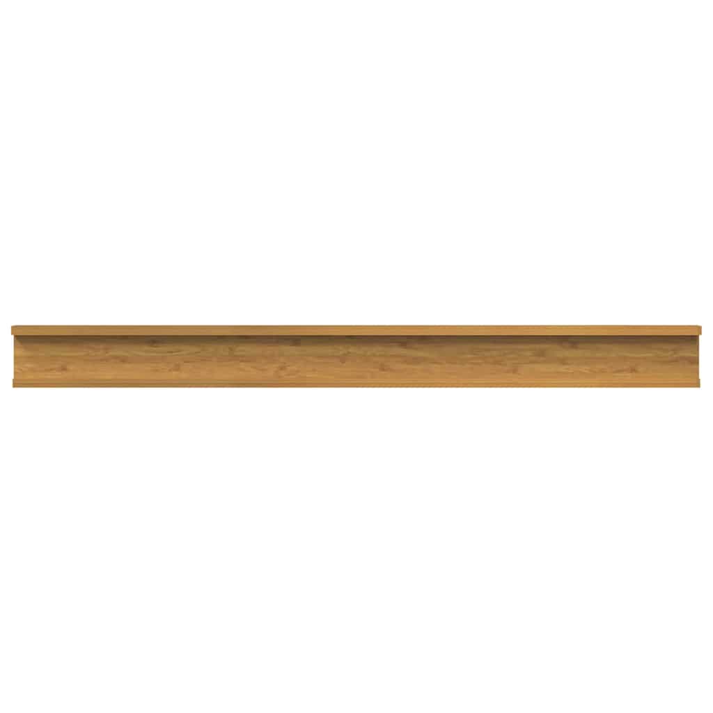 Scaffale da parete 2 pcs Beige 100 x 9 x 3 cm Legno multistrato