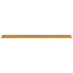 Scaffale da parete 2 pcs Beige 115 x 9 x 3 cm Legno multistrato