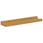 Scaffale da parete 4 pcs Beige 40 x 9 x 3 cm Legno multistrato