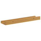 Scaffale da parete 4 pcs Beige 40 x 9 x 3 cm Legno multistrato