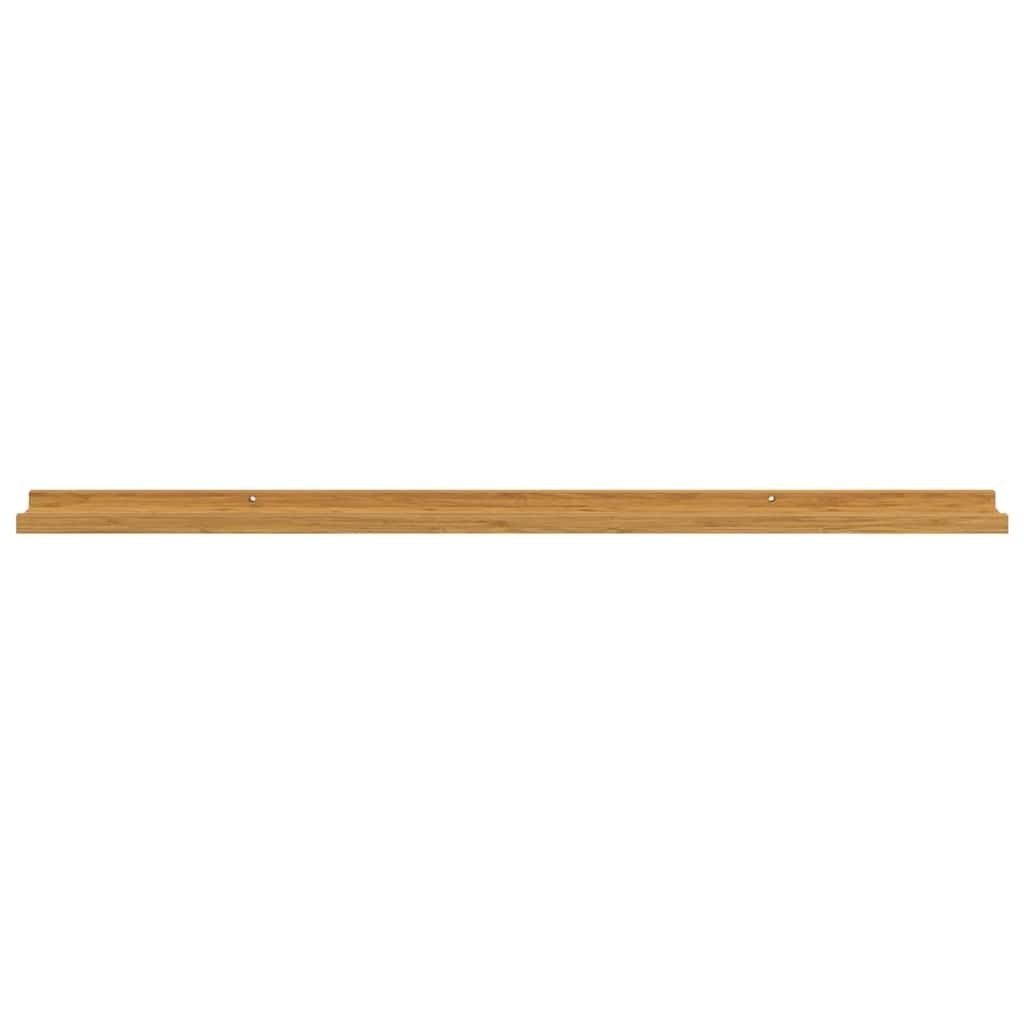 Scaffale da parete 4 pcs Beige 115 x 9 x 3 cm Legno multistrato