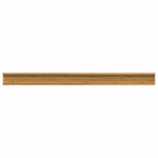 Scaffale da parete 4 pcs Beige 115 x 9 x 3 cm Legno multistrato
