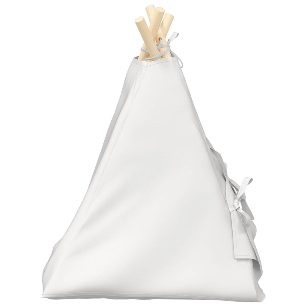 Tenda per animali con cuscino Bianco 40 x 40 x 50 cm Poliestere