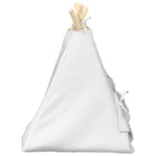 Tenda per animali con cuscino Bianco 40 x 40 x 50 cm Poliestere