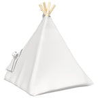 Tenda per animali con cuscino Bianco 50 x 50 x 60 cm Poliestere