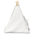Tenda per animali con cuscino Bianco 50 x 50 x 60 cm Poliestere
