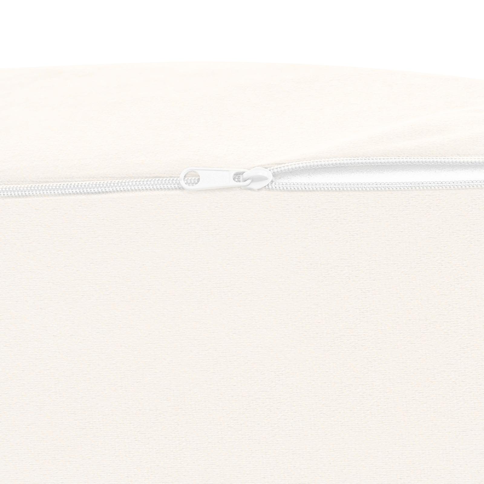 Cuscino per Gambe Bianco 68 x 41 x 24 cm Schiuma PU