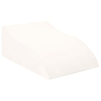 Cuscino per Gambe Bianco 68 x 41 x 24 cm Schiuma PU