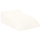 Cuscino per Gambe Bianco 68 x 40 x 21,5 cm Schiuma PU