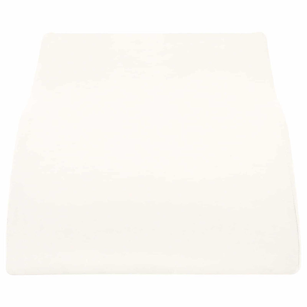 Cuscino per Gambe Bianco 68 x 40 x 21,5 cm Schiuma PU