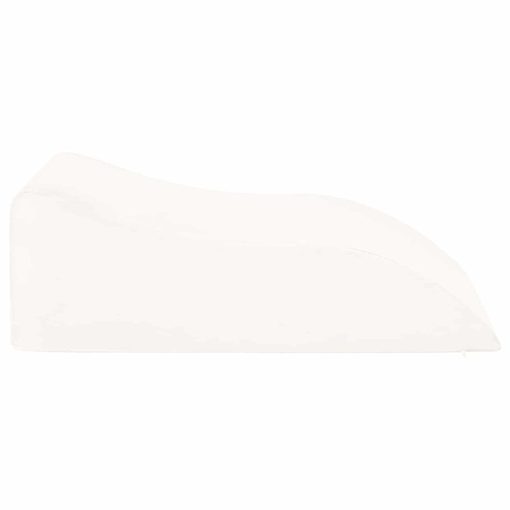 Cuscino per Gambe Bianco 68 x 40 x 21,5 cm Schiuma PU