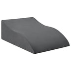 Cuscino per Gambe Grigio 68 x 41 x 21 cm Schiuma PU