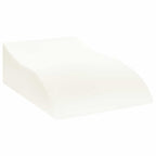 Cuscino per Gambe Grigio 68 x 41 x 21 cm Schiuma PU