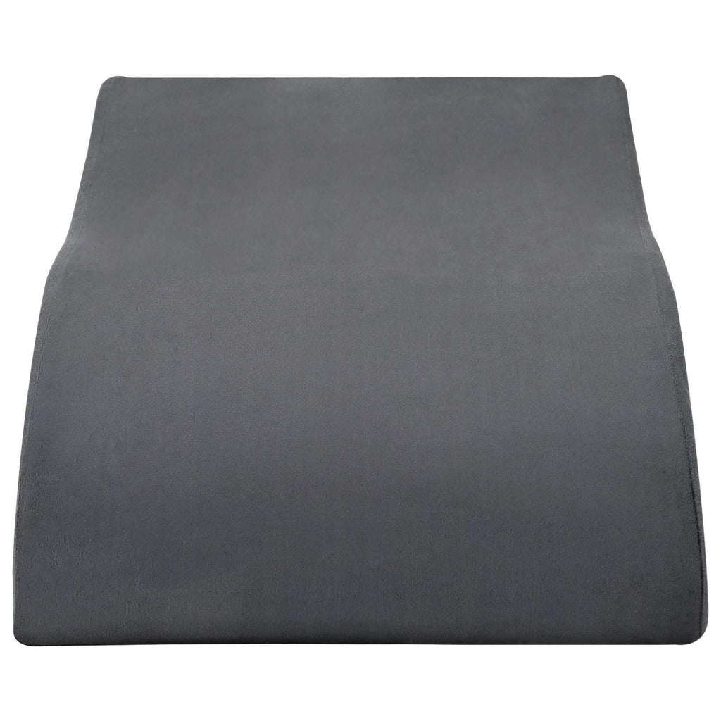Cuscino per Gambe Grigio 68 x 41 x 21 cm Schiuma PU
