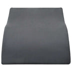 Cuscino per Gambe Grigio 68 x 41 x 21 cm Schiuma PU