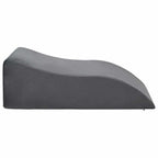 Cuscino per Gambe Grigio 68 x 41 x 21 cm Schiuma PU