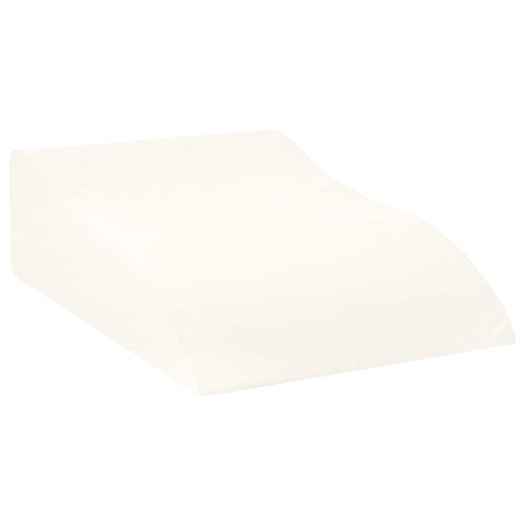Cuscino per Gambe Bianco 68 x 40 x 18 cm Schiuma PU