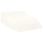 Cuscino per Gambe Bianco 68 x 40 x 18 cm Schiuma PU
