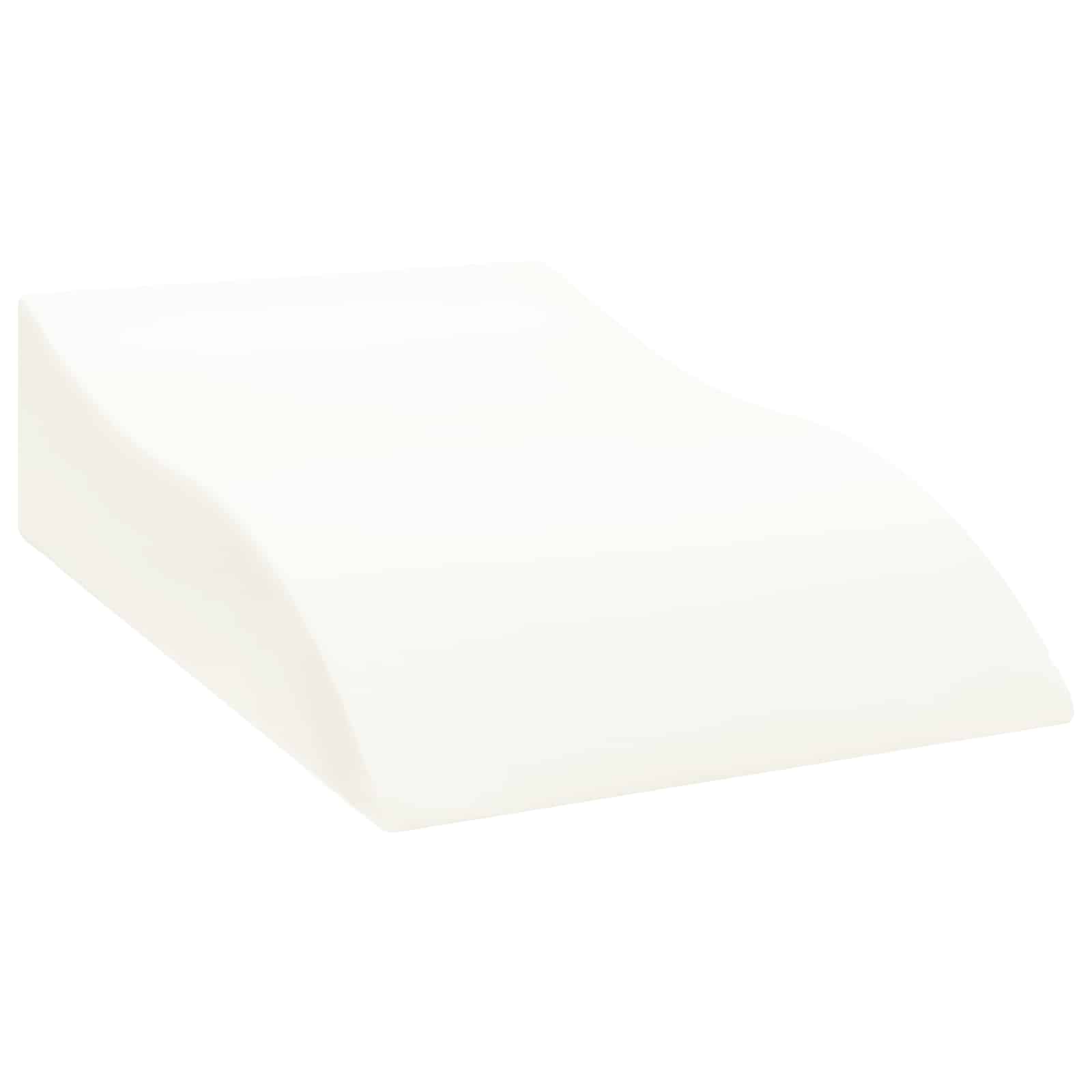 Cuscino per Gambe Bianco 68 x 40 x 18 cm Schiuma PU