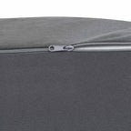 Cuscino per Gambe Grigio 68 x 40 x 18 cm Schiuma PU