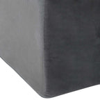 Cuscino per Gambe Grigio 68 x 40 x 18 cm Schiuma PU