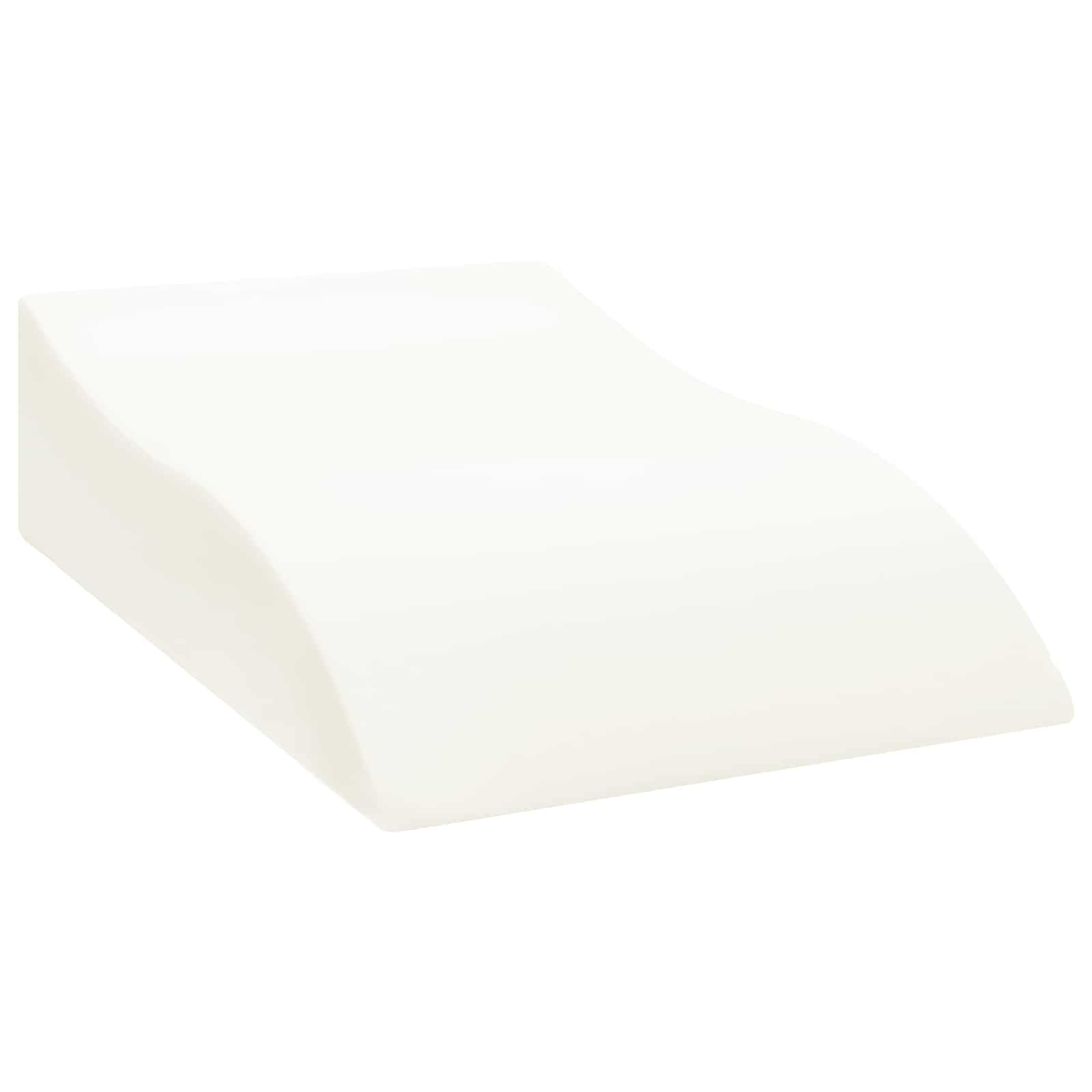 Cuscino per Gambe Grigio 68 x 40 x 18 cm Schiuma PU