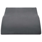 Cuscino per Gambe Grigio 68 x 40 x 18 cm Schiuma PU