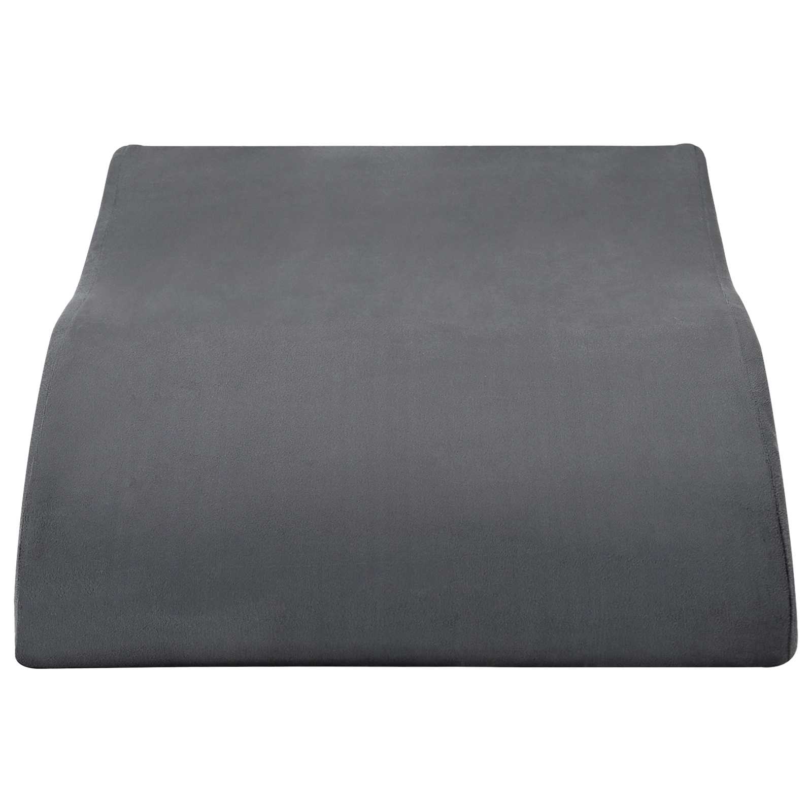 Cuscino per Gambe Grigio 68 x 40 x 18 cm Schiuma PU