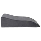 Cuscino per Gambe Grigio 68 x 40 x 18 cm Schiuma PU