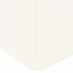 Cuscino per Gambe Bianco 63 x 52 x 19,5 cm Schiuma PU