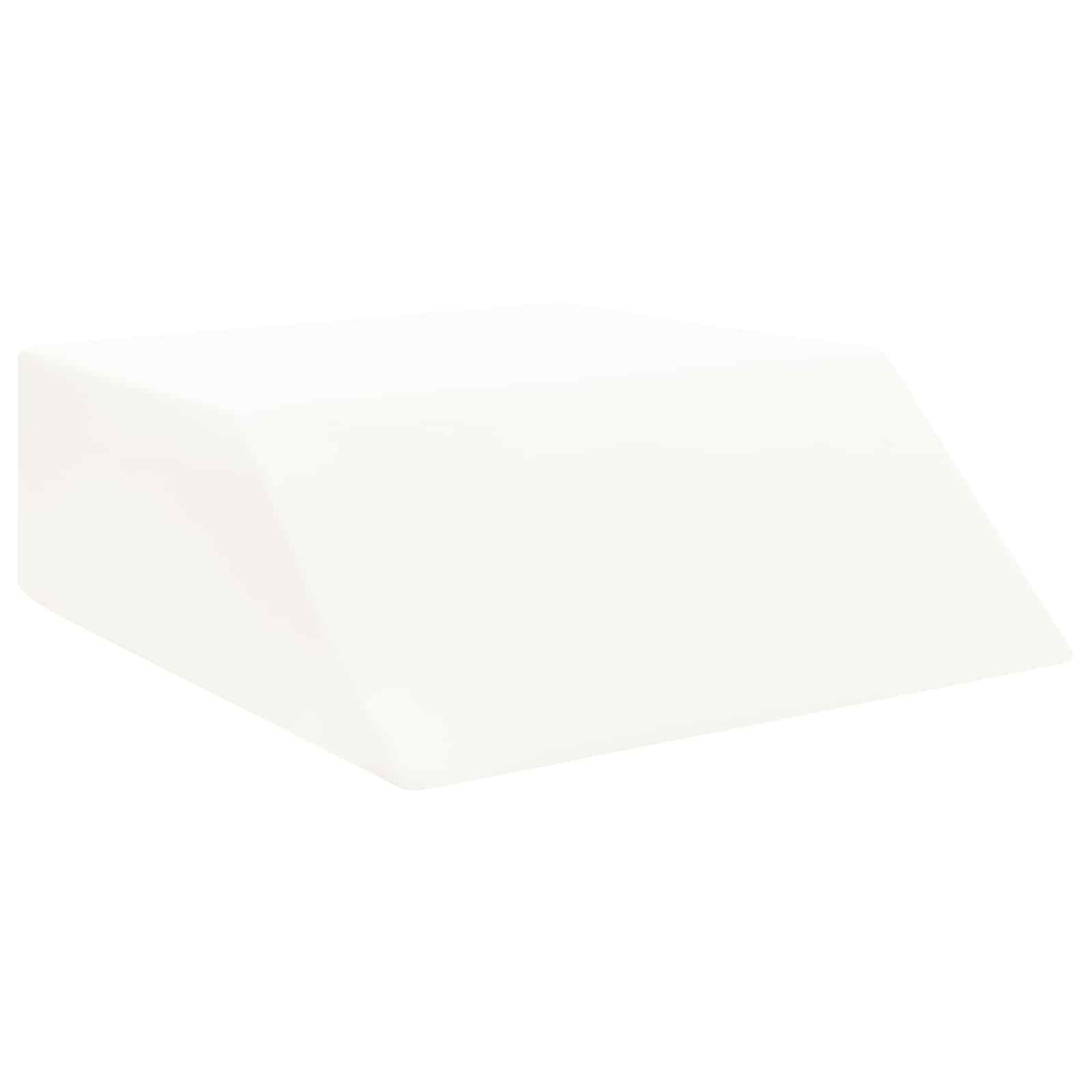 Cuscino per Gambe Bianco 63 x 52 x 19,5 cm Schiuma PU
