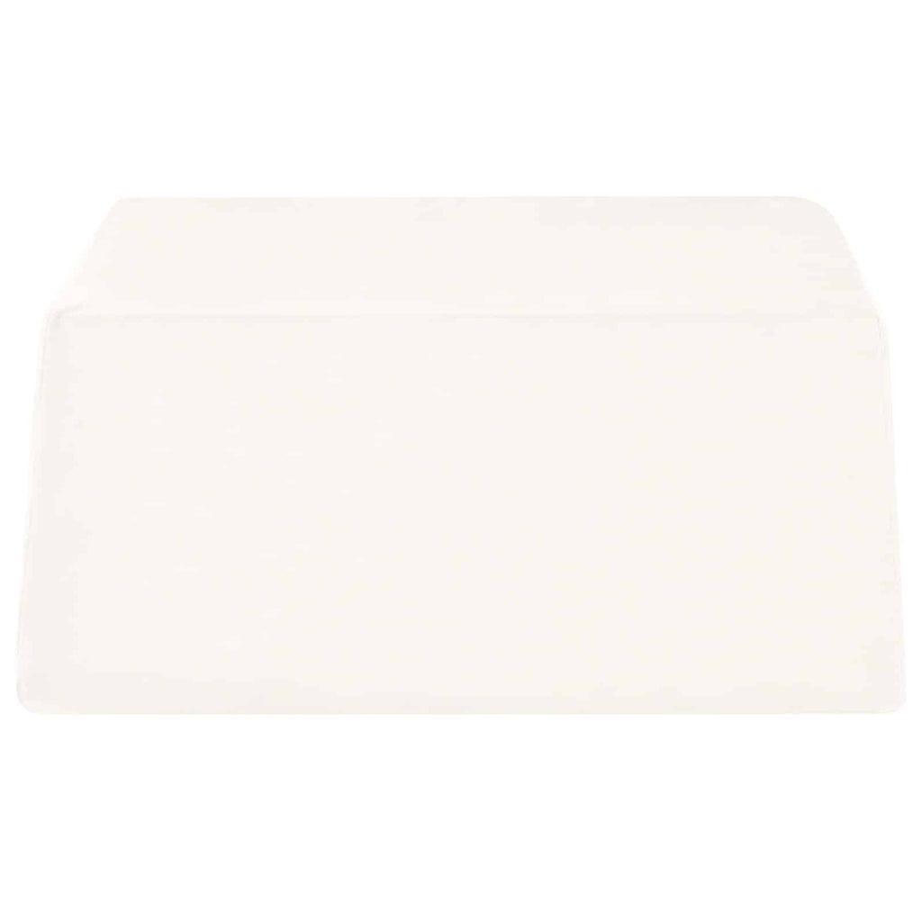 Cuscino per Gambe Bianco 63 x 52 x 19,5 cm Schiuma PU