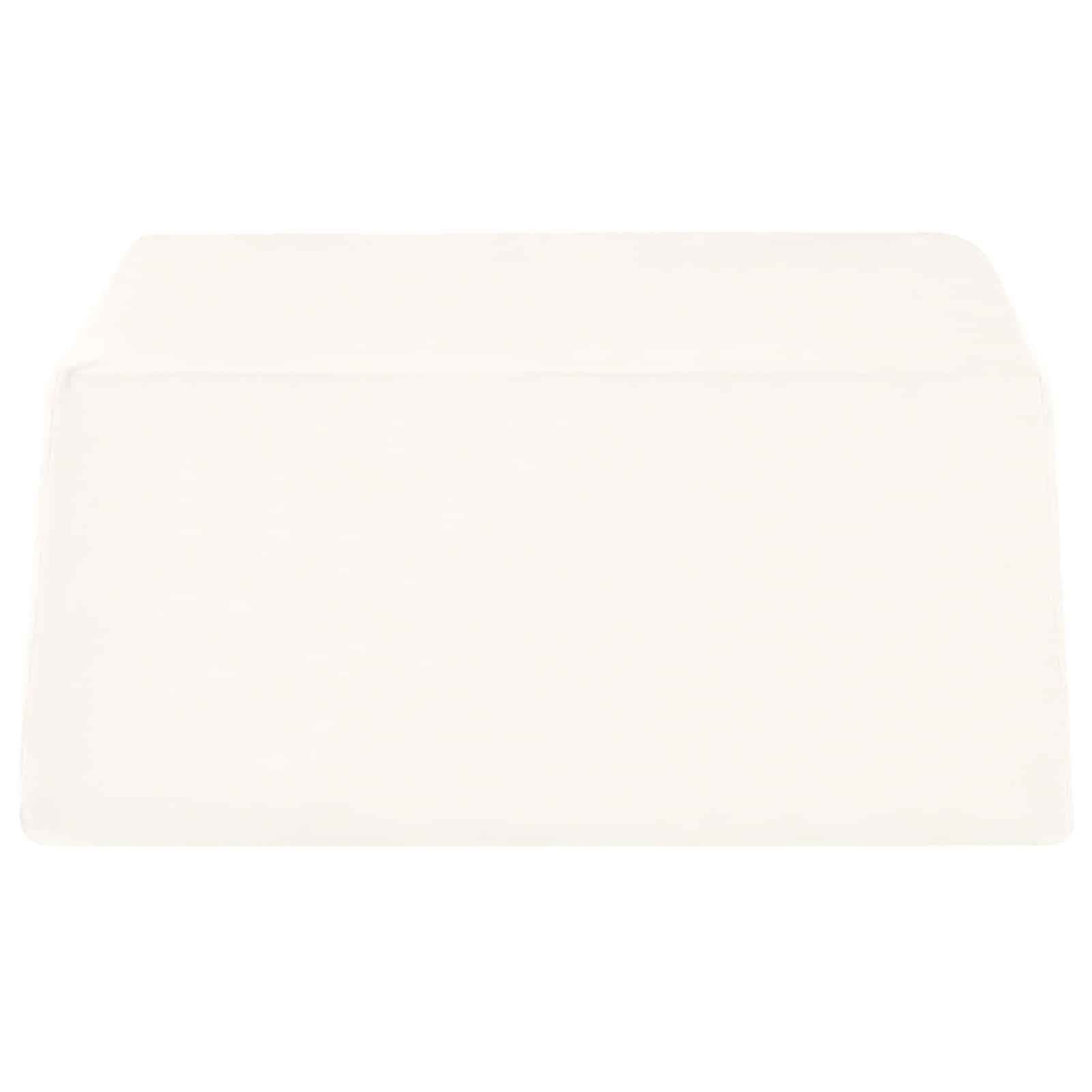 Cuscino per Gambe Bianco 63 x 52 x 19,5 cm Schiuma PU