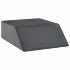 Cuscino per Gambe Tinta unita Grigio 63 x 52 x 19 cm Schiuma PU