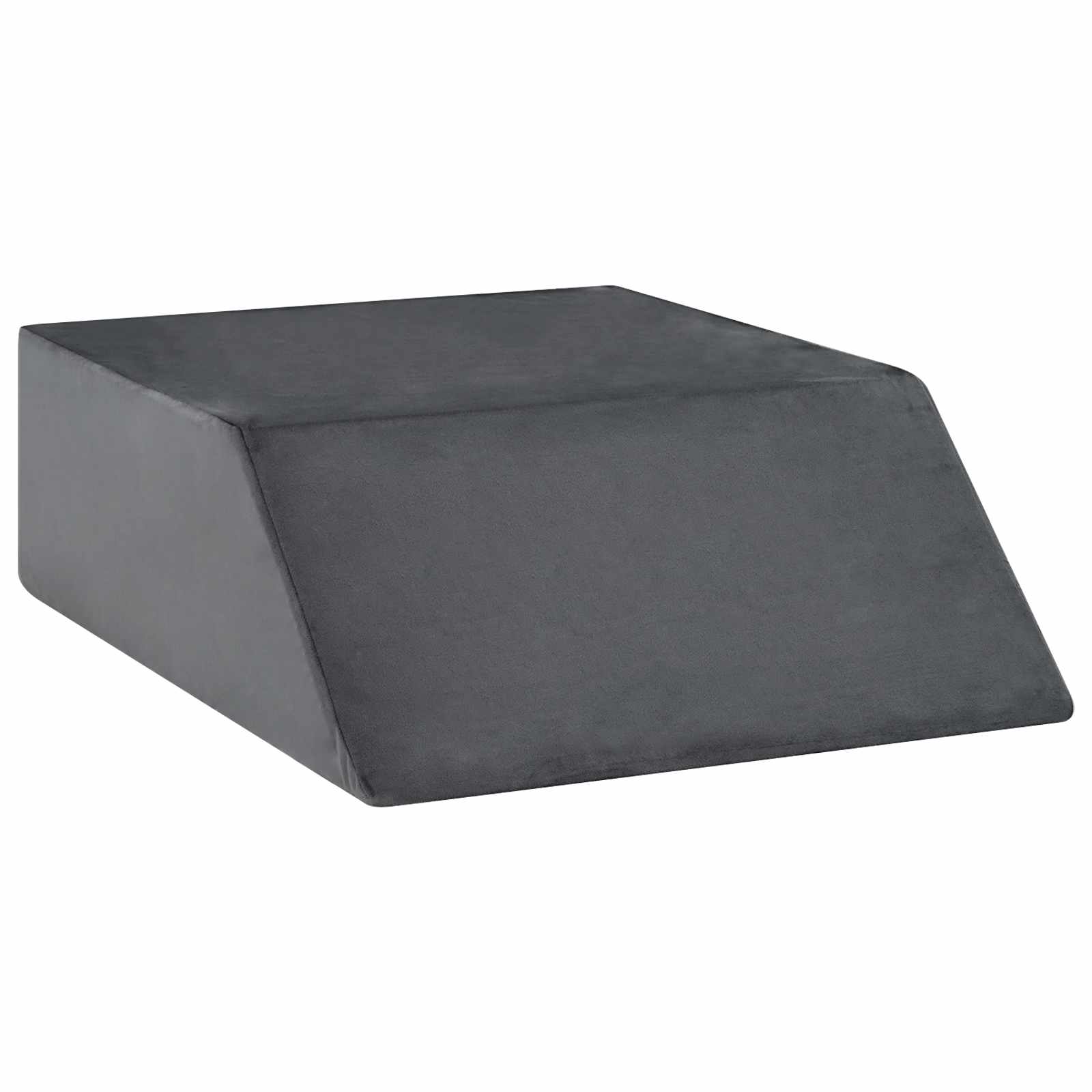 Cuscino per Gambe Tinta unita Grigio 63 x 52 x 19 cm Schiuma PU