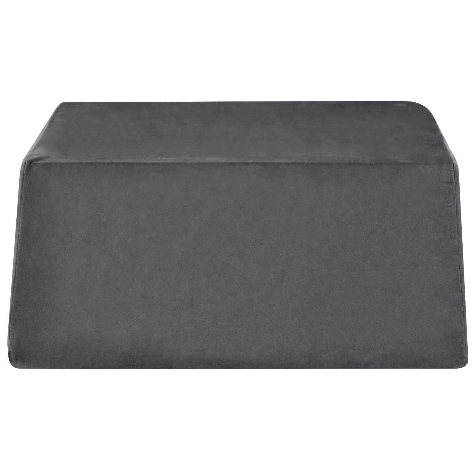 Cuscino per Gambe Tinta unita Grigio 63 x 52 x 19 cm Schiuma PU