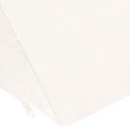 Cuscino per Gambe Bianco 68 x 25 x 21,5 cm Schiuma PU