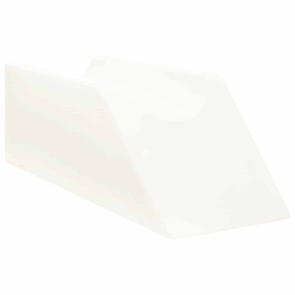 Cuscino per Gambe Bianco 68 x 25 x 21,5 cm Schiuma PU