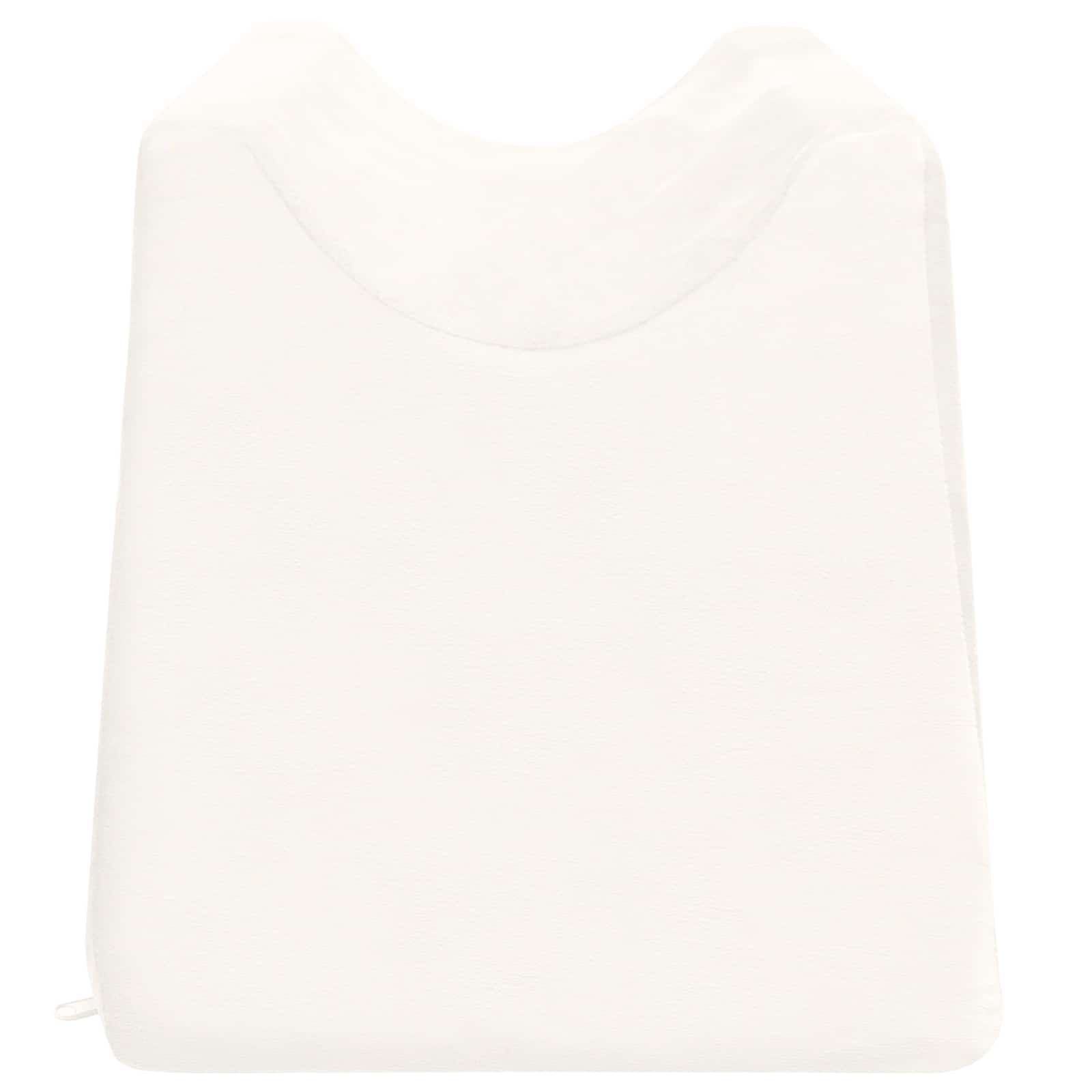 Cuscino per Gambe Bianco 68 x 25 x 21,5 cm Schiuma PU