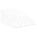 Cuscino per Gambe Bianco 60 x 50 x 30 cm Schiuma Memory