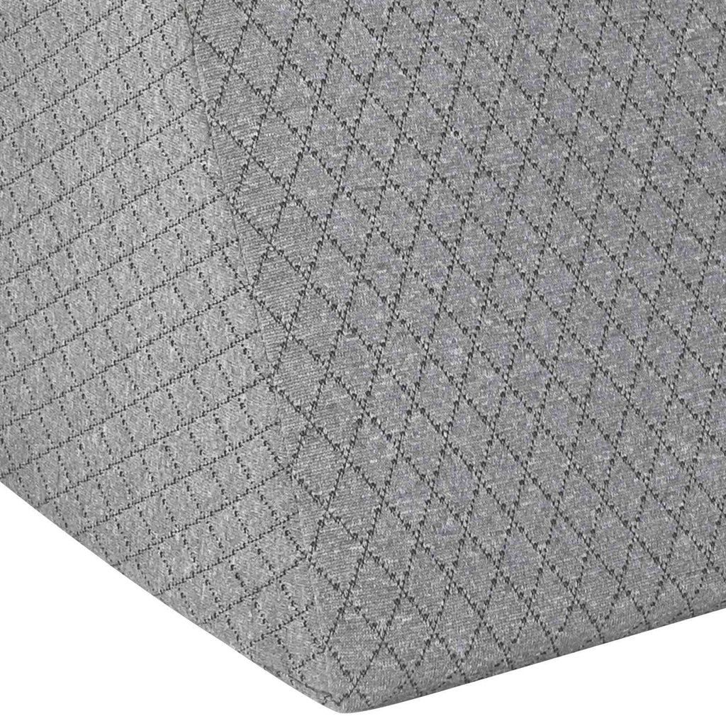 Cuscino per Gambe Grigio 60 x 50 x 30 cm Schiuma Memory