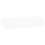 Cuscino per Gambe Bianco 52 x 20 x 12 cm Schiuma Memory