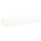 Cuscino per Gambe Bianco 52 x 20 x 12 cm Schiuma Memory