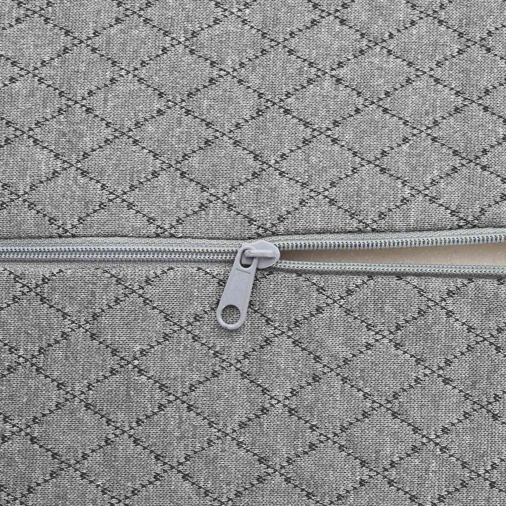 Cuscino per Gambe Grigio 52 x 20 x 11 cm Schiuma Memory